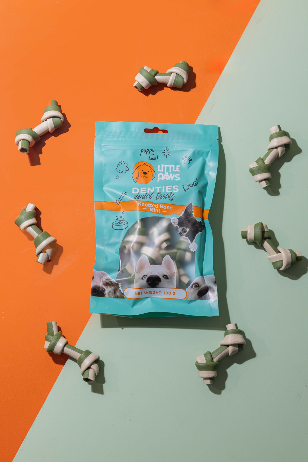 Denties - Knotted Bone Mint